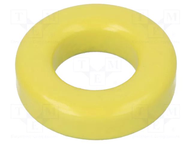 Ferrite: toroidal; L: 4.83mm; Øint: 9.4mm; Øout: 17.53mm; 4.7nH MICROMETALS T68-6