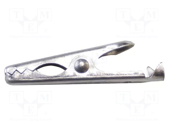 Crocodile clip; 5A; Grip capac: max.4.8mm; Overall len: 28mm MUELLER ELECTRIC BU-30X