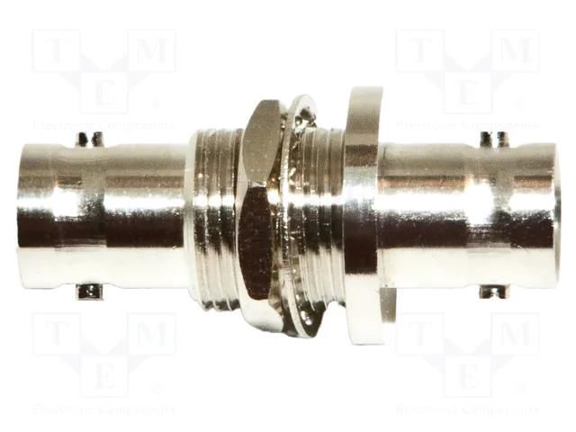 Connector: BNC; female x2; 50Ω; -65÷165°C MUELLER ELECTRIC BU-P3846