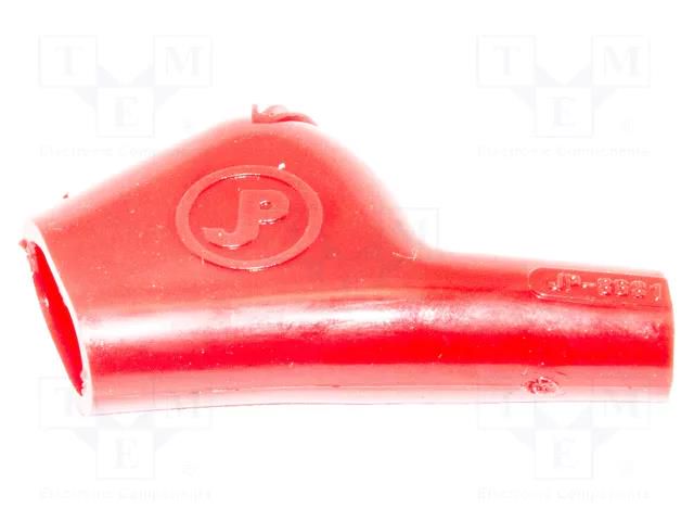 Insulator; red; PVC MUELLER ELECTRIC JP-8681-C2