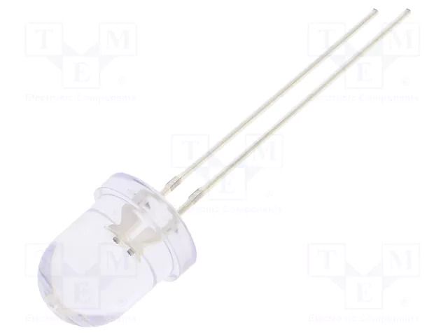 LED; red/yellow; 8mm; 30°; Front: convex; 2.1÷2.6VDC; No.of term: 2 OPTOSUPPLY OSRYP28131A