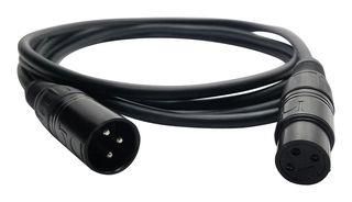 CABLE ASSY, 3P XLR JACK-XLR PLUG, 3FT IO-XLR3-3-P