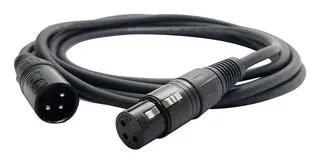 CABLE ASSY, 3P XLR JACK-XLR PLUG, 10FT IO-XLR3-10-E