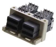 I/O CONN, MINI SAS HD, R/A RCPT, 72POS G40HA2331HR