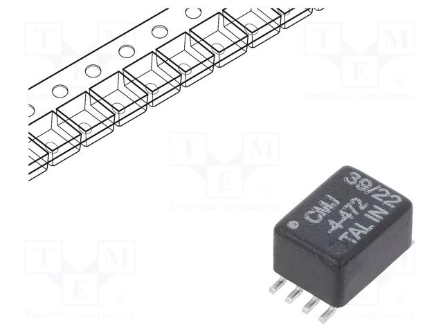 Inductor: wire; SMD; 200mA; 860mΩ; Induct.of indiv.wind: 4700uH TALEMA CMJ4472
