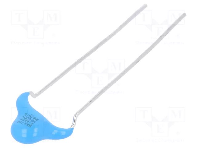 Capacitor: ceramic; X1/Y2; 470pF; 440VAC; ±10%; THT; 7.5mm MURATA DE2B3SA471KA3BY02F