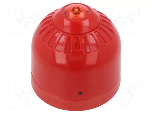 Signaller: lighting; flashing light; red; Sonos Pulse; 17÷60VDC KLAXON SIGNALS ESD-5008