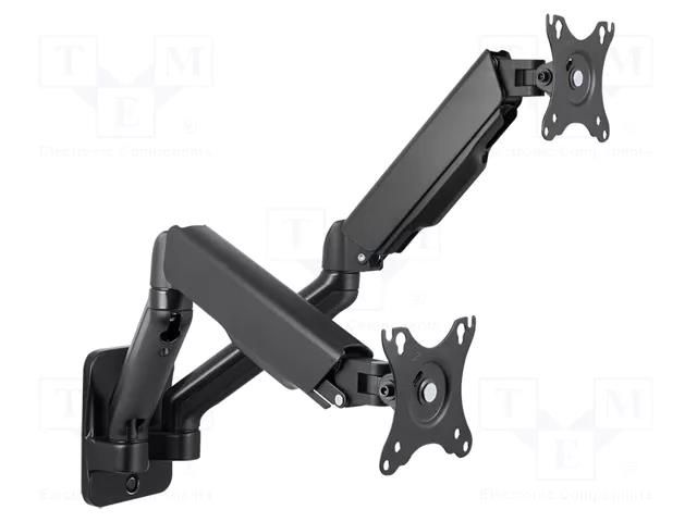 Holder; 9kg; 17÷32"; Arm len: 450mm; Standard: 75x75mm,100x100mm LOGILINK BP0146