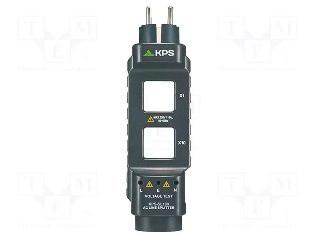 Adapter phase divider; Application: for clamp meters; 15A KPS KPS-SL100