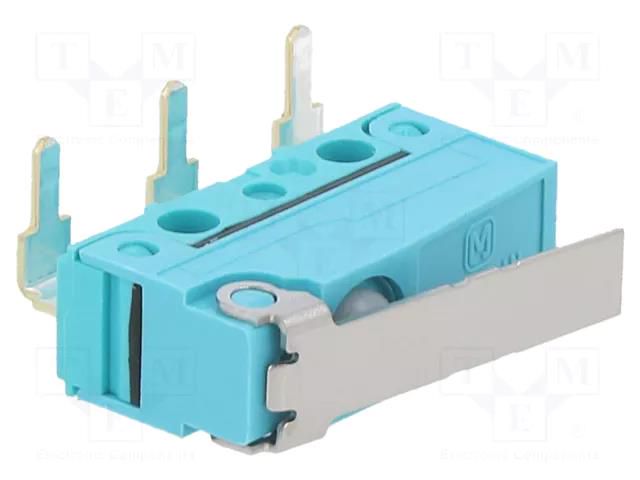 Microswitch SNAP ACTION; 2A/250VAC; 2A/30VDC; with short lever PANASONIC ABS4511503