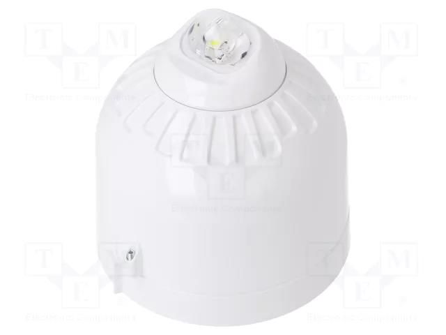 Signaller: lighting; flashing light; white; Sonos Pulse; 17÷60VDC KLAXON SIGNALS ESB-5002