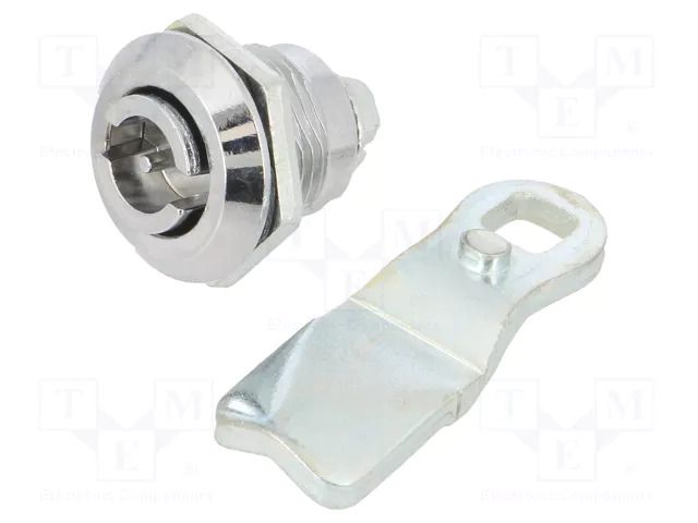 Lock; cast zinc; 22mm; Kind of insert bolt: double-bit insert ELESA+GANTER GN115-VDE-22