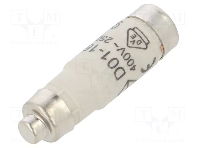 Fuse: fuse; 16A; 400VAC; gG,time-lag; D01 HAGER LE1416