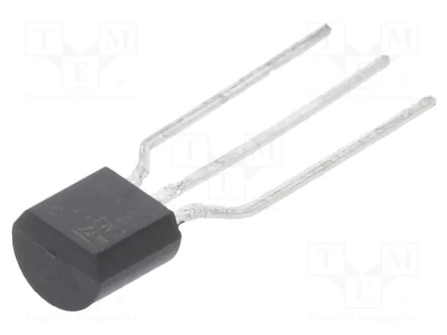 IC: voltage regulator; linear,adjustable; 1.2÷37V; 0.1A; TO92; THT STMicroelectronics LM317LZ-TR