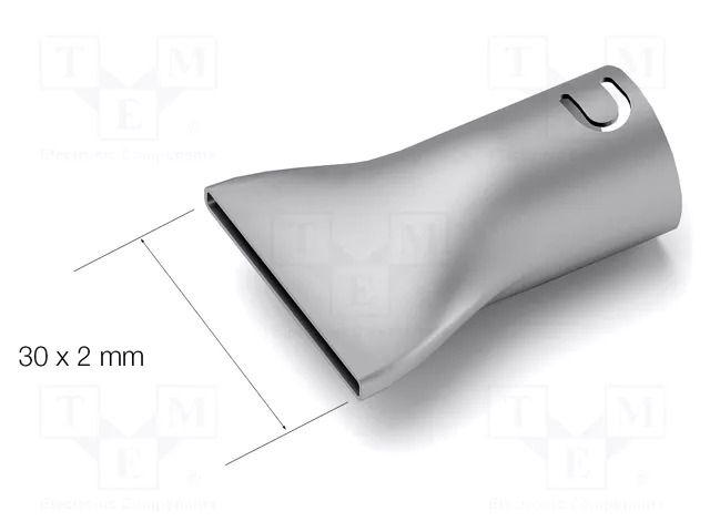 Nozzle: hot air; for soldering station; 30x2mm; ESD JBC TOOLS JBC-0937639