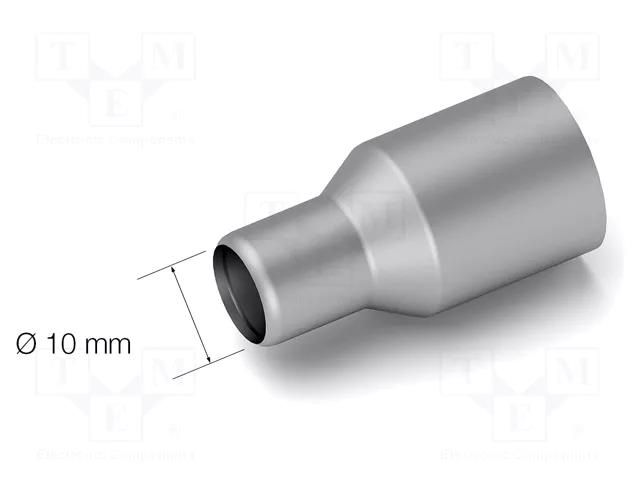 Nozzle: hot air; for soldering station; 10mm; Tip: straight; ESD JBC TOOLS JBC-0938417