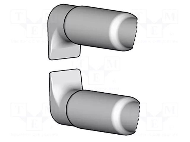 Tip; 3mm; flat blade; for thermal stripping of wires; 2pcs. JBC TOOLS JBC-W14003F