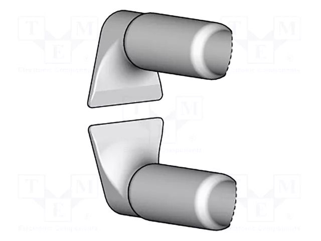Tip; 5mm; flat blade; for thermal stripping of wires; 2pcs. JBC TOOLS JBC-W14005F