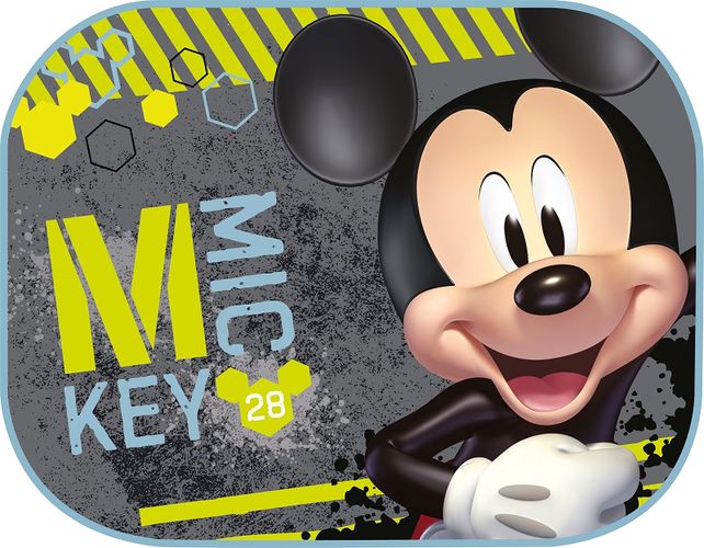 Sunshades 2 pcs 44*35cm MICKEY, Seven 5902308593305