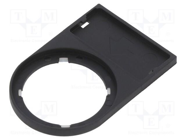 Bezel without description label; 22mm; 3SU1.5; -25÷70°C SIEMENS 3SU1900-0AR10-0AA0