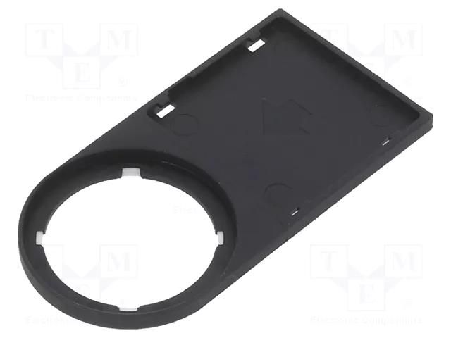 Bezel without description label; 22mm; 3SU1.5; -25÷70°C SIEMENS 3SU1900-0AT10-0AA0