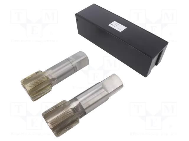 Tap; high speed steel grounded HSS-G; PG36; 140mm; 29mm; 2pcs. VÖLKEL VOLKEL-25736