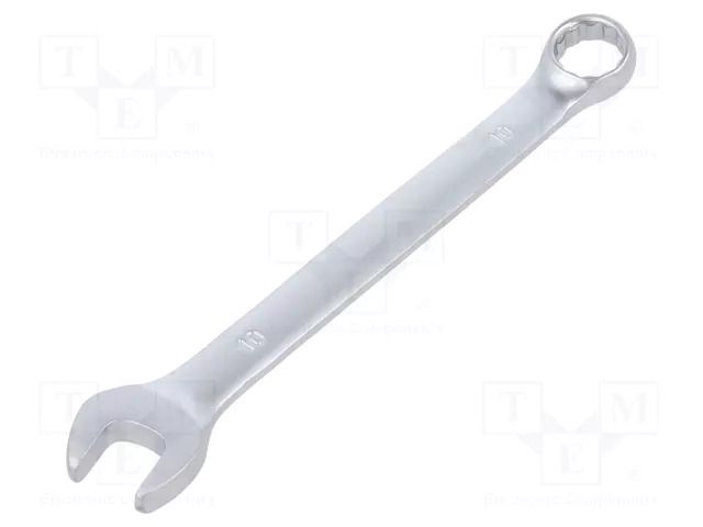 Wrench; combination spanner; 10mm; Chrom-vanadium steel; satin PG TOOLS PG-T102