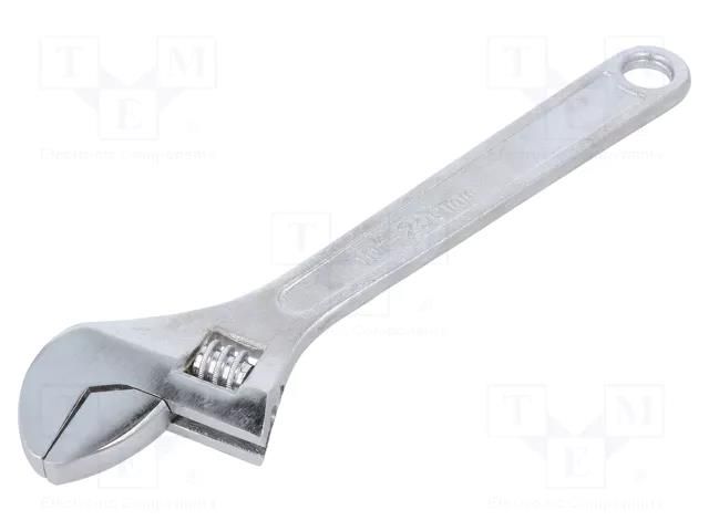 Wrench; adjustable; 250mm; Max jaw capacity: 30mm PG TOOLS PG-T211