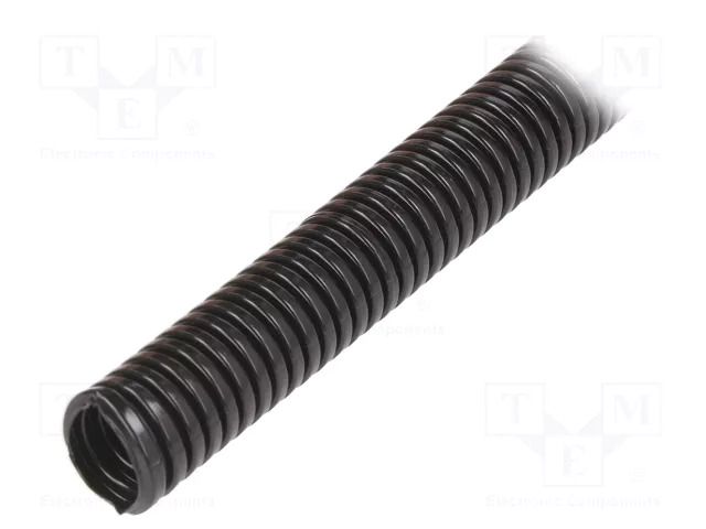 Protective tube; Size: 10; polyamide; black; PA6S; Øint: 9.9mm ANAMET EUROPE AN-8013100