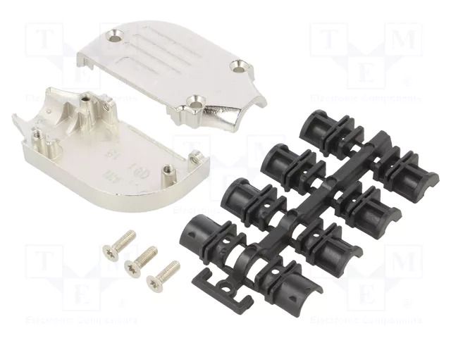 Enclosure for connectors: D-Sub; D-Sub 15pin,D-Sub HD 26pin ENCITECH DSCK15-K