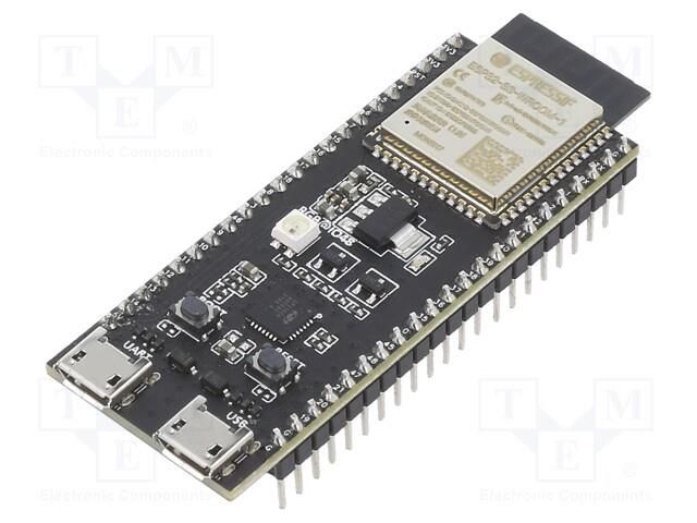 Dev.kit: WiFi; prototype board; Comp: ESP32-S3-WROOM-1; 5VDC ESPRESSIF ESP32S3DEVKC-8R2