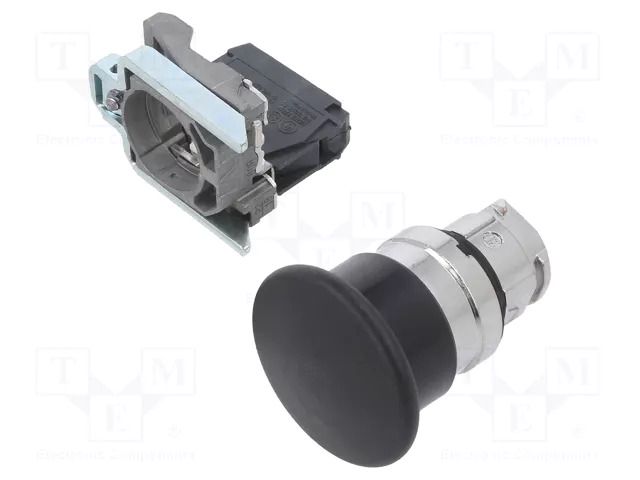 Switch: push-button; 22mm; mushroom; Harmony XB4; Ø22mm SCHNEIDER ELECTRIC XB4BC21