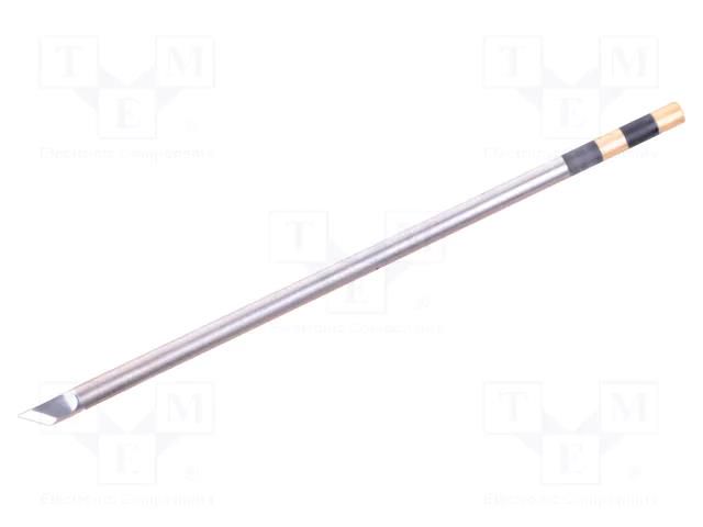 Tip; knife; 4.5mm; for  soldering iron,for soldering station QUICK QUICK-TSS02-K