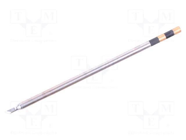 Tip; knife; 3mm; for  soldering iron,for soldering station QUICK QUICK-TSS02-SK
