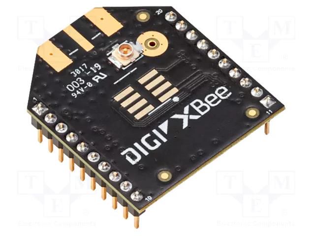 Module: RF; u.FL; XBee; 2.4GHz; I2C,SPI,UART; -103dBm; 8dBm; THT DIGI INTERNATIONAL XBRR-24Z8UT-J