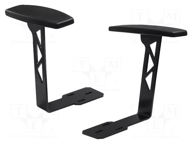 Armrests; ESD; 1set; steel RT WORK ESD-CHAIR/KZ/BP