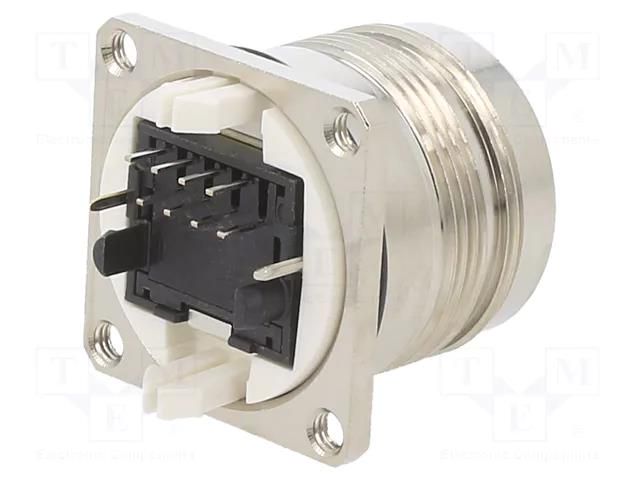 M23 RJ45 connector 7.R45.008.000 HUMMEL 7.R45.008.000