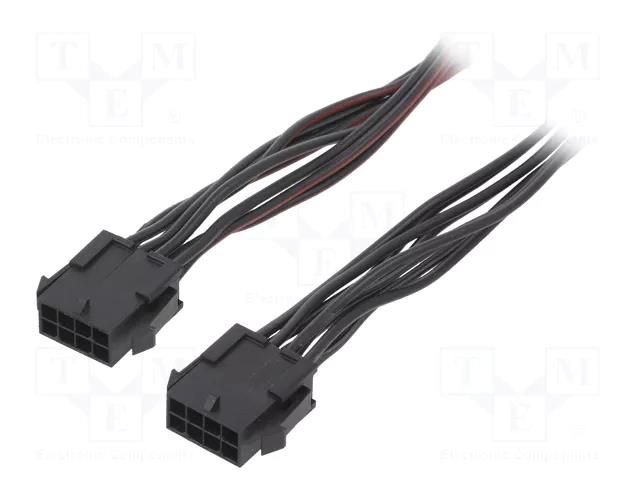 Cable; male-male; PIN: 8; 0.6m; 4A; Insulation: PVC; TLYp; 0.35mm2 ESPE KABX-8PMM-L600