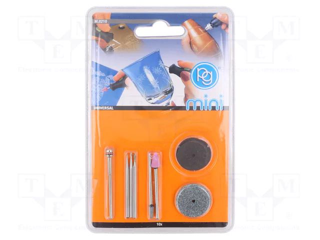 Acces.for drills; 10pcs. PG MINI PG-M8210