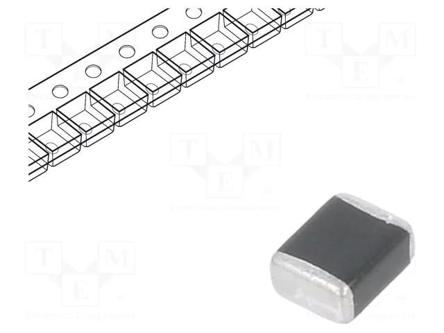 Varistor: multilayer; SMD; 1210; 25VAC; 31VDC; 1.7J; 300A; 65V EPCOS B72530G0250K062