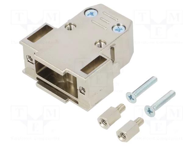 Enclosure for connectors: D-Sub; D-Sub 9pin,D-Sub HD 15pin Deltron AG CTLM09RUN4
