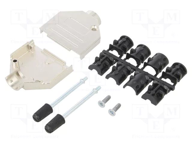 Enclosure for connectors: D-Sub; D-Sub 15pin,D-Sub HD 26pin FISCHER ELEKTRONIK DHM15UN4