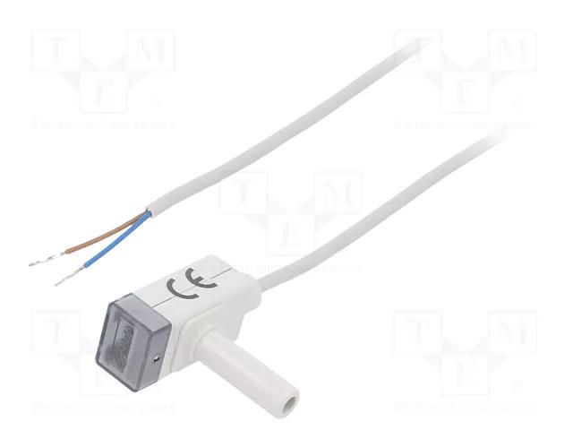 Pressure relay; -1÷4.5bar; IP40; 12÷24VDC; 3m; 0÷60°C SMC PS1000-R06L-Q