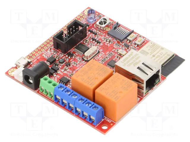 Dev.kit: WiFi; prototype board; No.of butt: 2; 5VDC; 75x75mm OLIMEX ESP32-EVB-IND