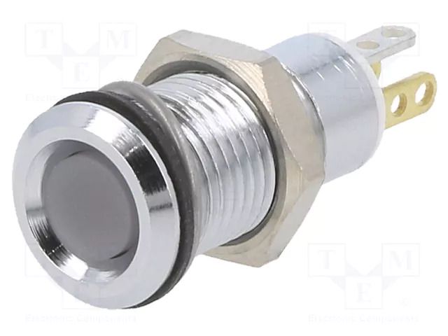 Indicator: LED; flat; red/green/yellow; Ø8mm CML INNOVATIVE TECHNOLOGIES 19100054