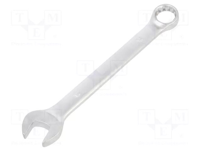 Wrench; combination spanner; 12mm; Chrom-vanadium steel; satin PG TOOLS PG-T104