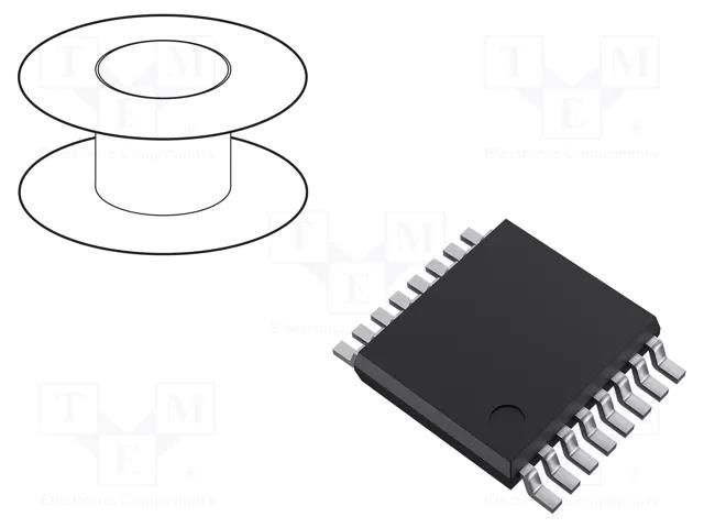 PMIC; DC/DC converter; Uin: 4÷38VDC; Uout: 0.8÷5.5VDC; 25A; MSOP16 Analog Devices LTC3851AHMSE-1TRPB