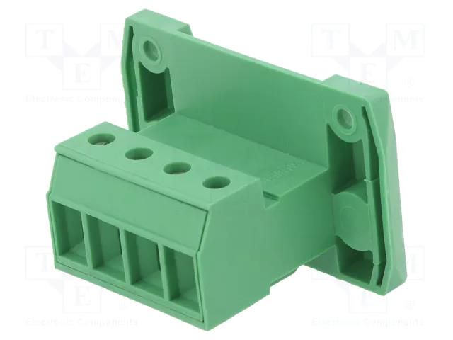 Connector: pluggable terminal block; socket; male; 20A; 630V PHOENIX CONTACT DFK-PC4/4-GF-7.62