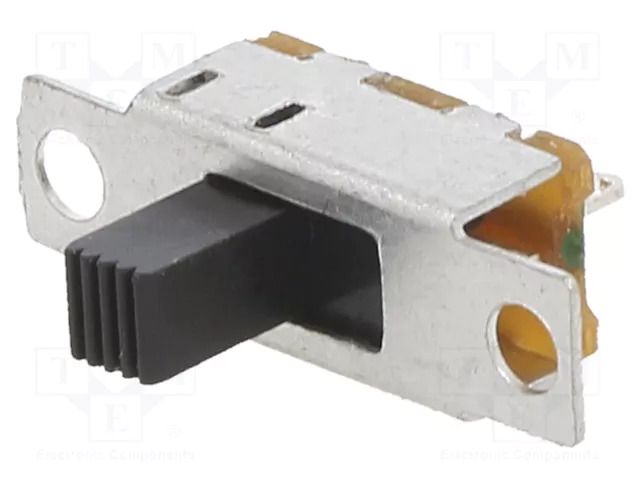 Switch: slide; Pos: 2; SPDT; 0.2A/30VDC; BBM (non-shorting),ON-ON E-SWITCH EG1201A