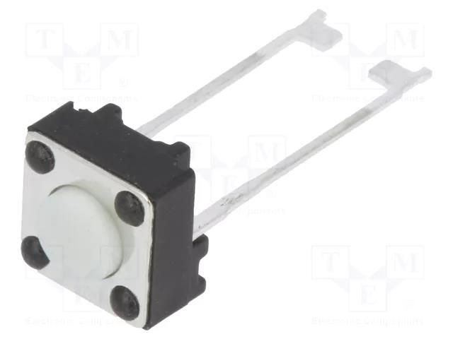 Microswitch TACT; SPST; Pos: 2; 0.05A/12VDC; THT; none; 1.57N; 4.3mm E-SWITCH TL59NF160Q